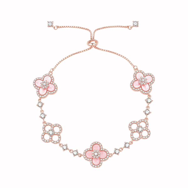 Sakura Clover Bracelet
