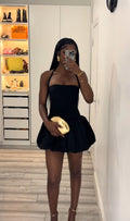 Black Short Party Dress Homecoming Dress