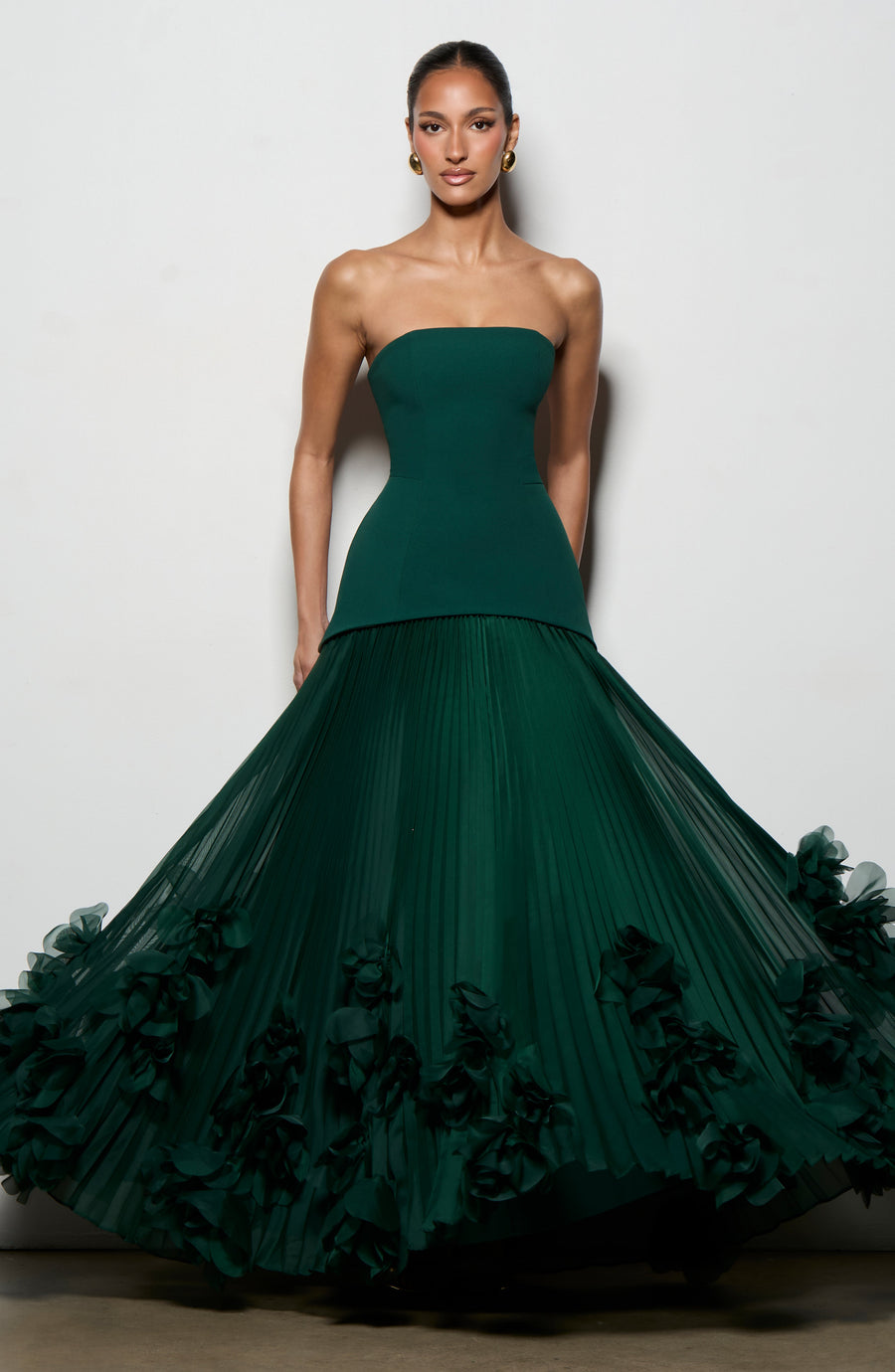 Dagny Gown – Emerald