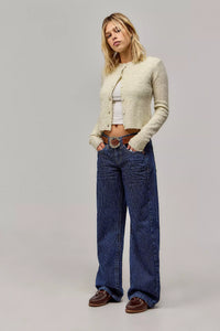 EMMA PINSTRIPE JEANS