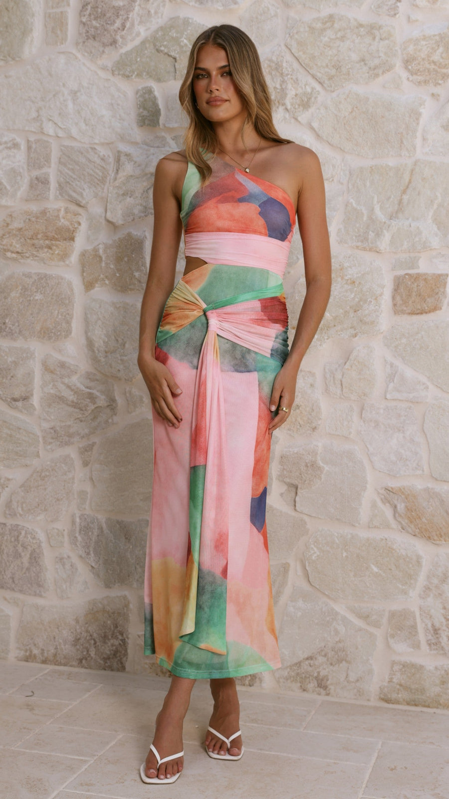 Kourt Maxi Dress in Periwinkle