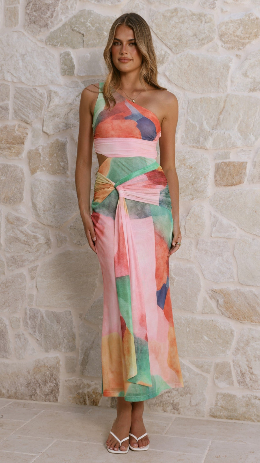 Kourt Maxi Dress in Periwinkle