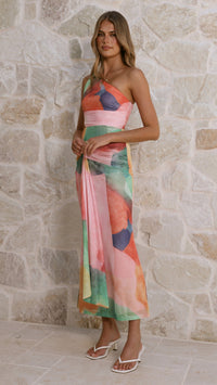 Kourt Maxi Dress in Periwinkle