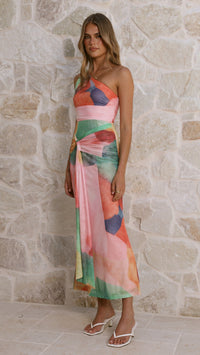Kourt Maxi Dress in Periwinkle
