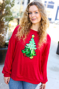 Noelle Sequin Holiday Top