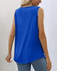 Nora | Sleeveless Top with Square Neckline