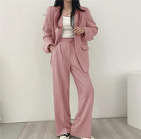 Monika | Women's Long Sleeve Classic Fit Casual Blazer Set
