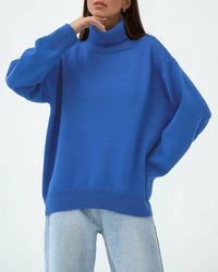 Regine | Women's Relaxed Turtleneck Knit Sweater