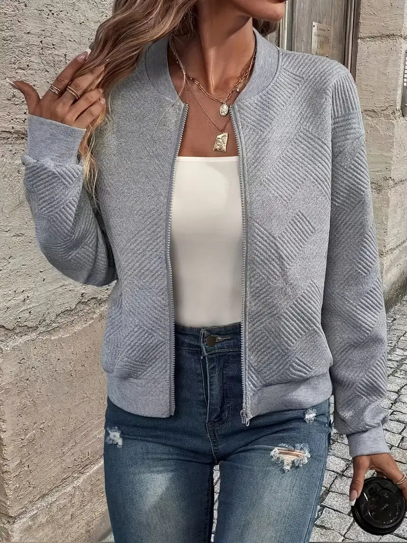 Martina | Women's Casual Zip Street Cardigan