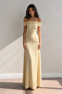 Fitted Long Skirt Formal Dress