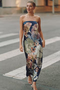 LORETTA | STRAPLESS MAXI DRESS