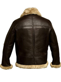Paul | Men's Winter Bomber Jacket with Shearling Lining
