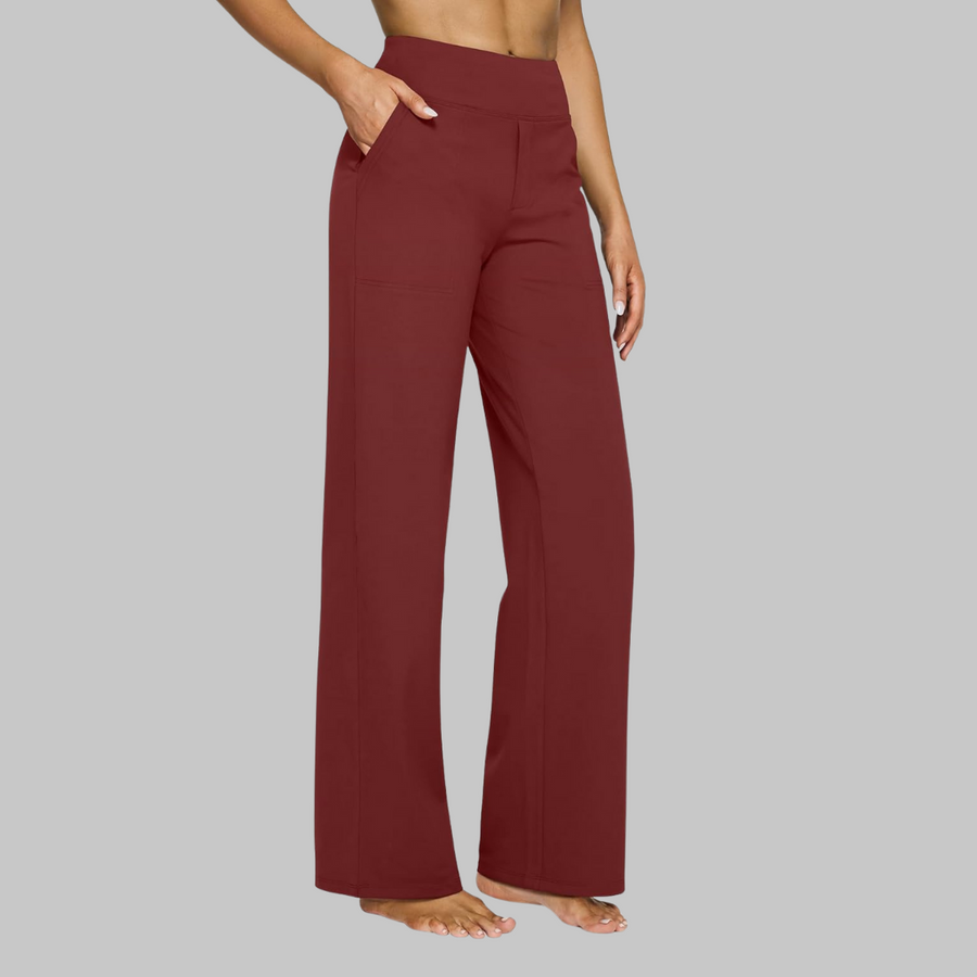 Calista | Women's Casual Wide Leg Trousers