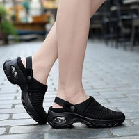 Women's Orthopaedic Knitted Mesh Slingback Air Cushion Sandals