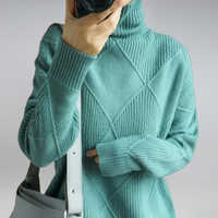 Laura | Women's Fall Knit Turtleneck Sweater