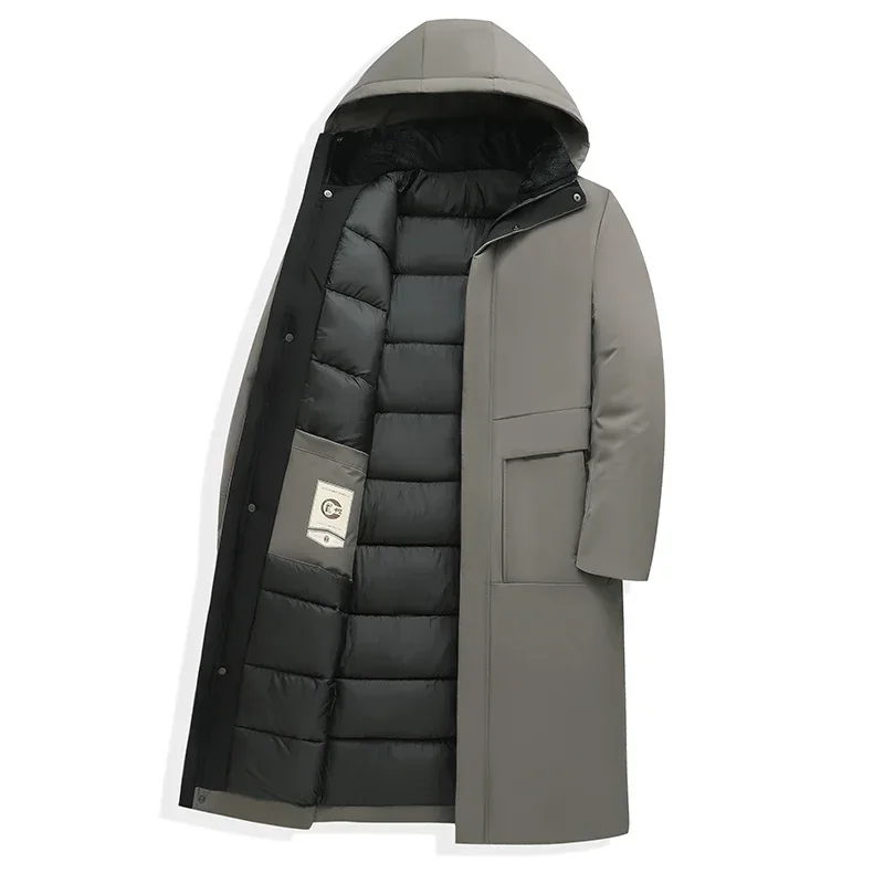 John | Men's Long Hooded Warm Winter Coat