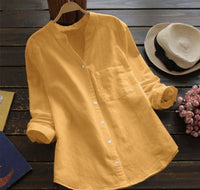 Sophia | Men's Linen Cotton Casual Shirt
