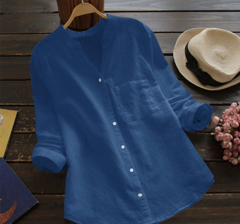 Sophia | Men's Linen Cotton Casual Shirt