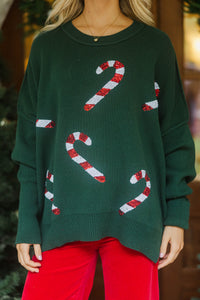 Sweet Tooth Candy Canes Sweater