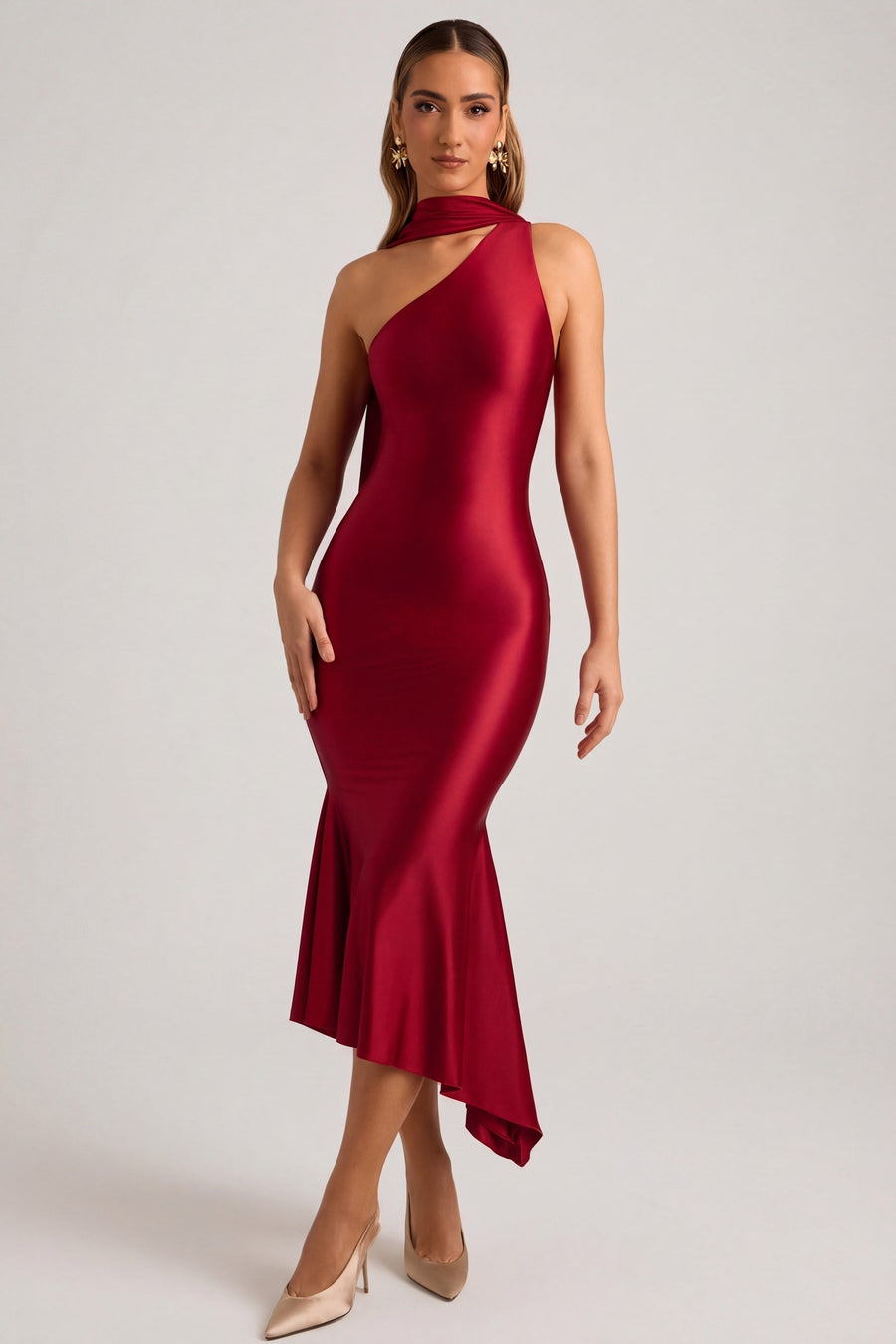 Roselle | Pleated Midi Dress