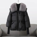 Luxurious Fur Collar Winter Jacket