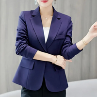 Marie | Women's Classic One Button Winter Blazer