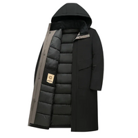 John | Men's Long Hooded Warm Winter Coat