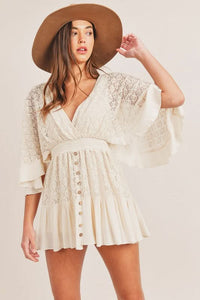 ODDESY | LACE ROMPER