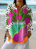 Amara | Blooming Vase Blouse