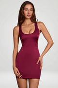 Margot Lace-Up Mini Dress