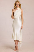LIV | PLEATED MIDI DRESS