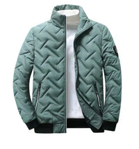 Theo | Men's Lined Stand Collar Jacket