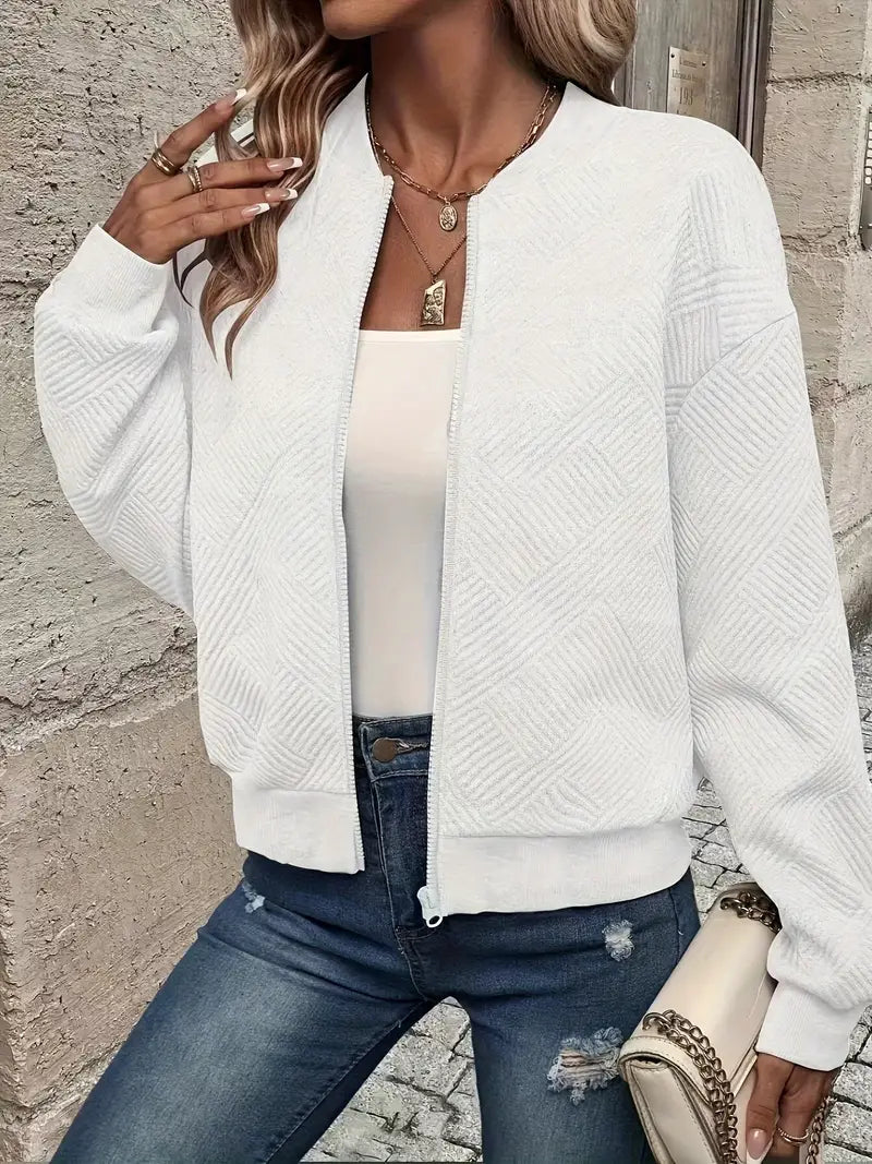 Martina | Women's Casual Zip Street Cardigan