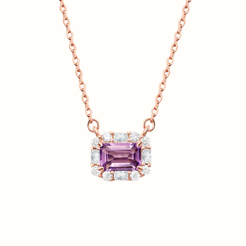 Natural Amethyst Yanna Necklace