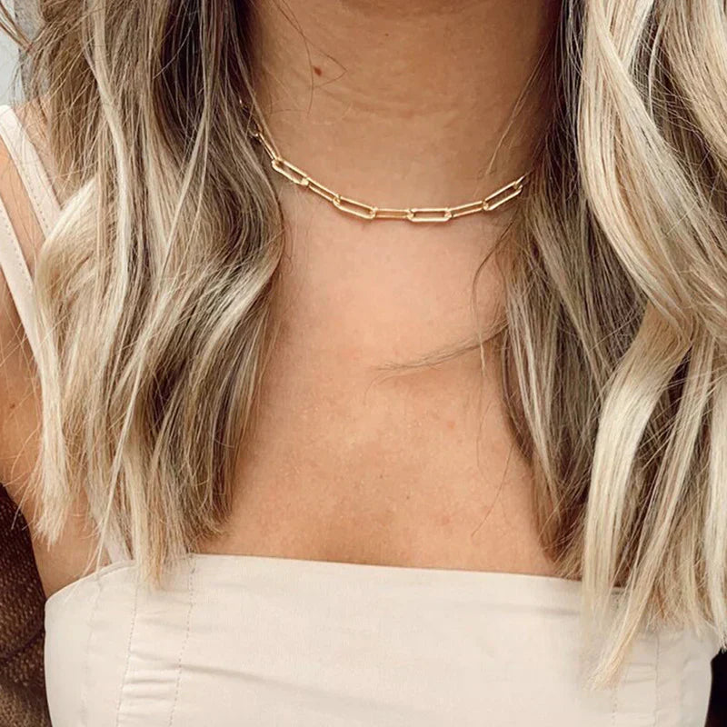 Archen | Gold Elegant Chain Necklace