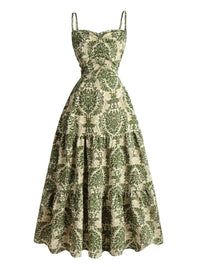 Pia Damask A-Line Dress