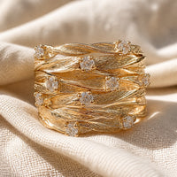 Elite Hyperbole Wide Ring