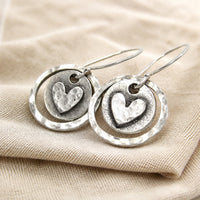 Bohemian Retro Heart Earrings