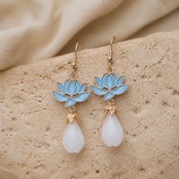 Exquisite Floral Cascade Earrings