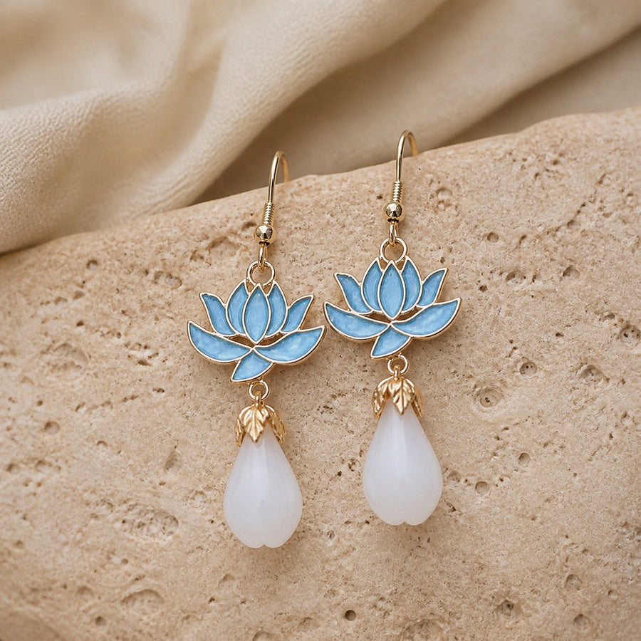 Exquisite Floral Cascade Earrings