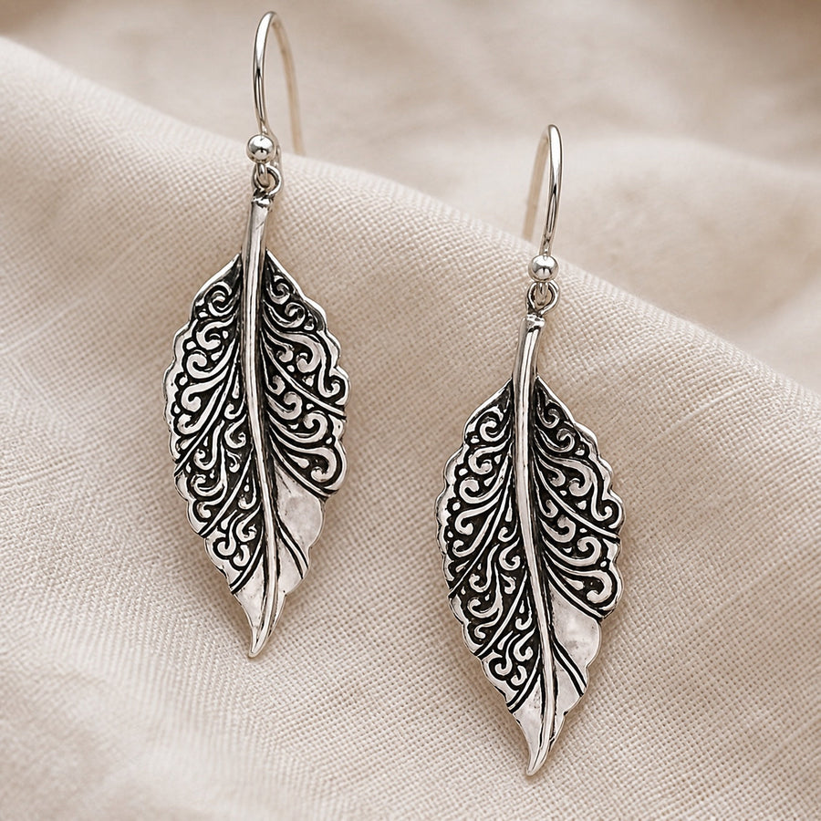 Exquisite Bohemian Leaf Earrings
