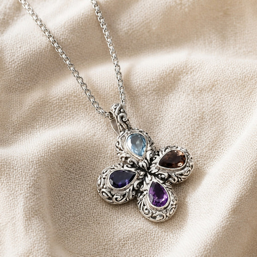 Kensington Petal Charm Necklace