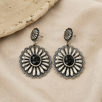 Antique Bloom Drop Earrings