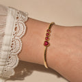 Timeless Love Charm Bangle