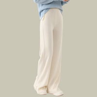 Claudia | Women's Classic Pleated Front Wool Trousers