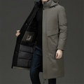 John | Men's Long Hooded Warm Winter Coat