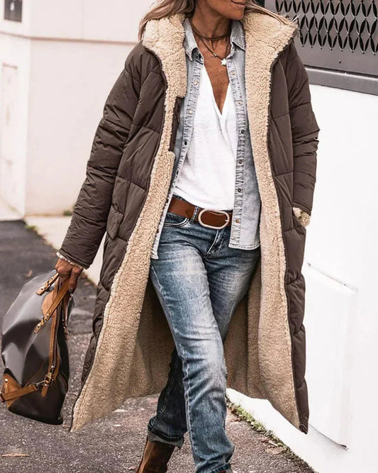 Madeline – Reversible Long Winter Jacket