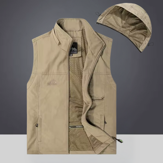 Gareth – Convertible Hood All-Weather Gilet