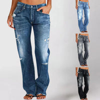 Morgen | Women's Elegant High Waist Jeans