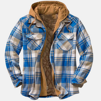Erich | Men's Casual Warm Plaid Button Jacket